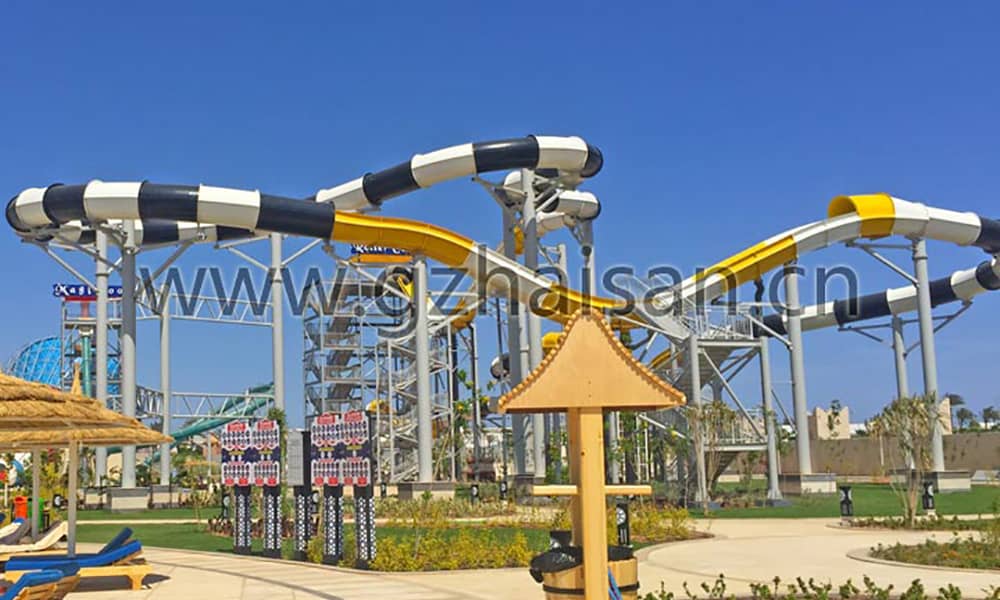 埃及AquaBlue水上乐园水上飞龙滑道 埃及AquaBlue水上乐园水上飞龙滑道