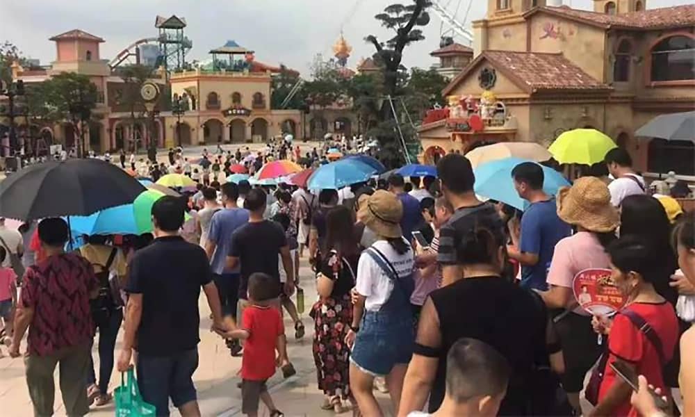 PA旗舰厅游乐参与打造的欢乐海岸PLUS三天迎客超16万人！